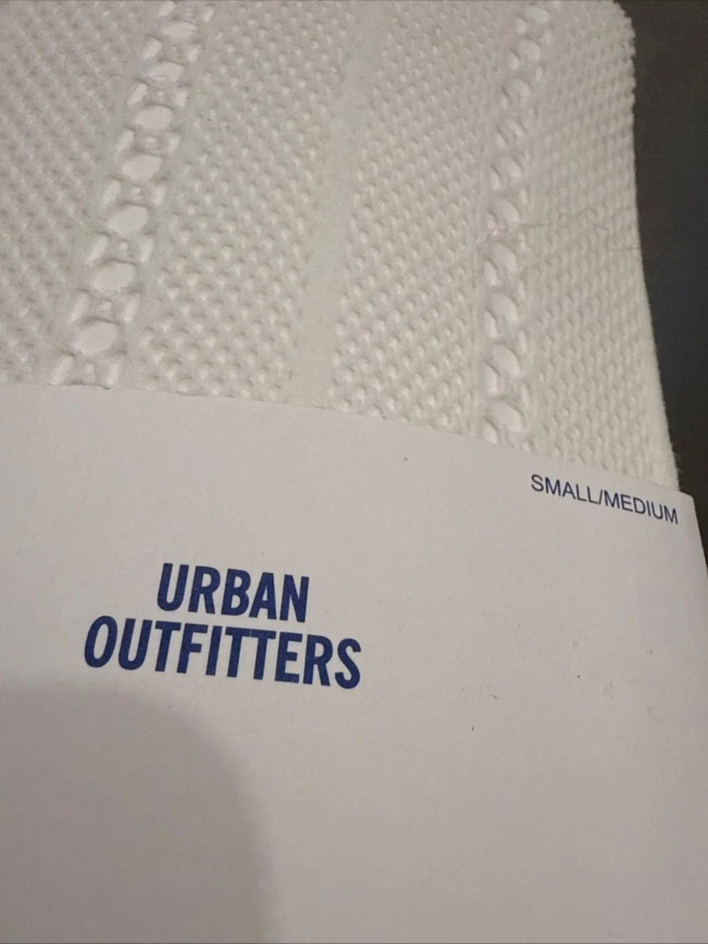 urban outfitters cable knit tights S/m